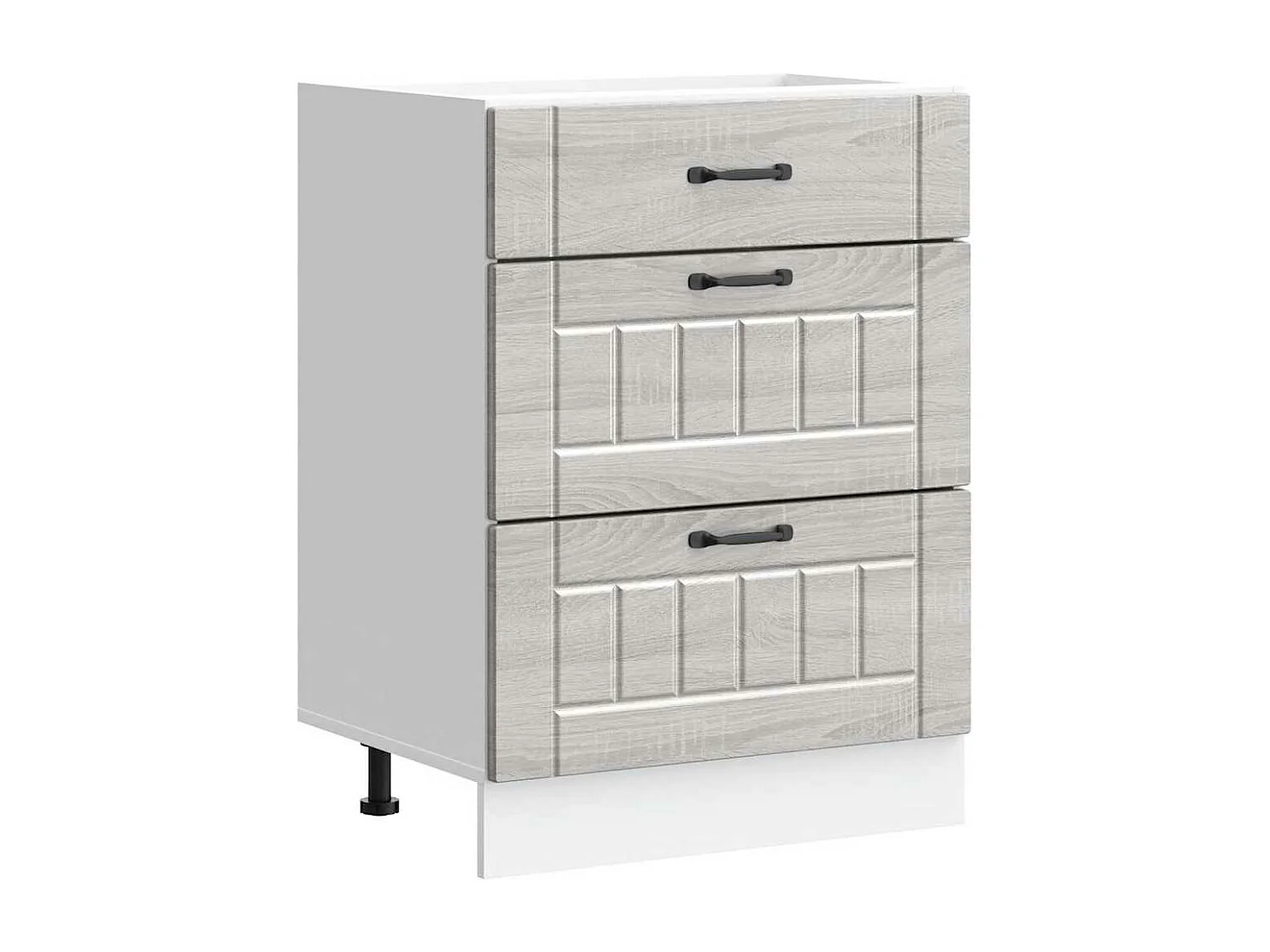 Mobile da cucina Lucca in legno ingegnerizzato grigio Sonoma