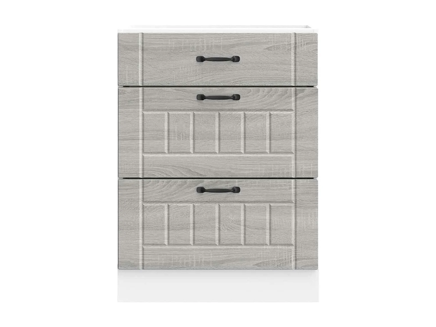 Mobile da cucina Lucca in legno ingegnerizzato grigio Sonoma