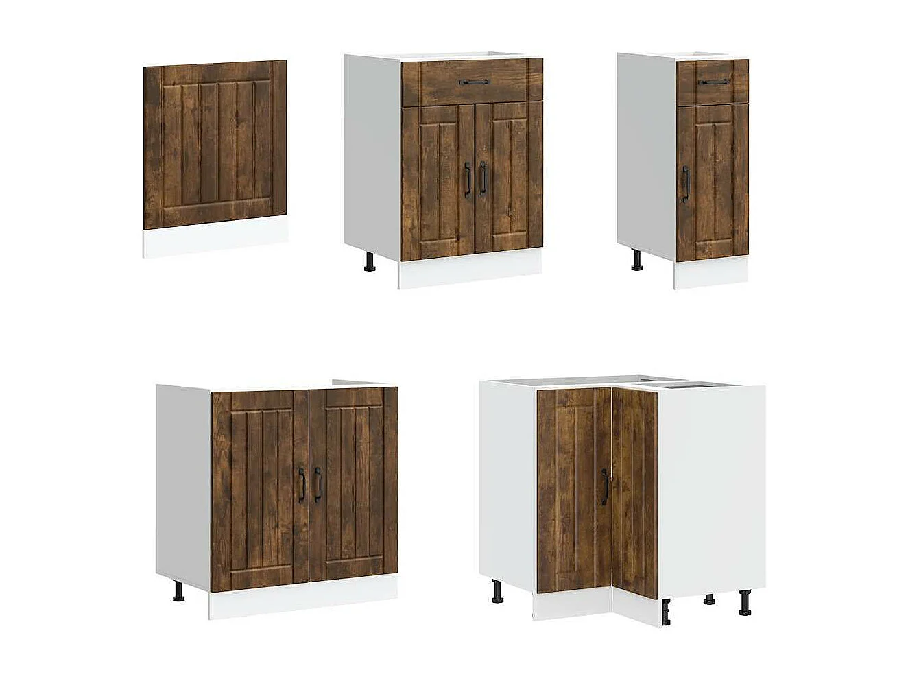 Lucca 11 pezzi set di mobili da cucina in legno ingegnerizzato