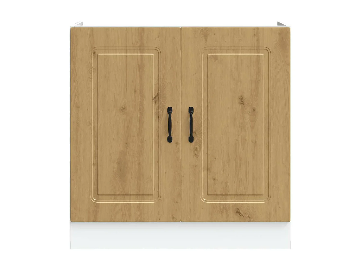 Meuble bas pour évier Kalmar chêne artisanal bois ingénierie