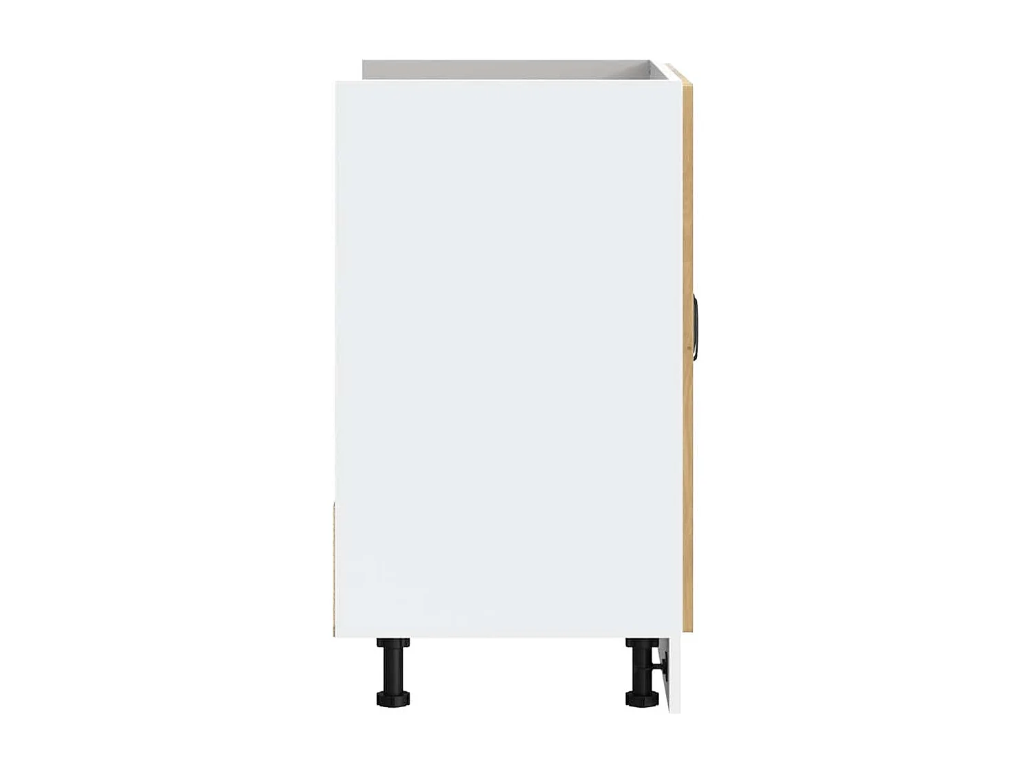 Meuble bas pour évier Kalmar chêne artisanal bois ingénierie