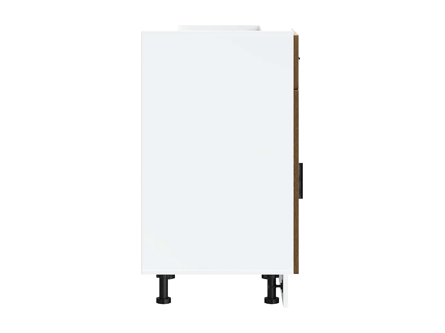 Armoire de cuisine Porto chêne marron bois d'ingénierie