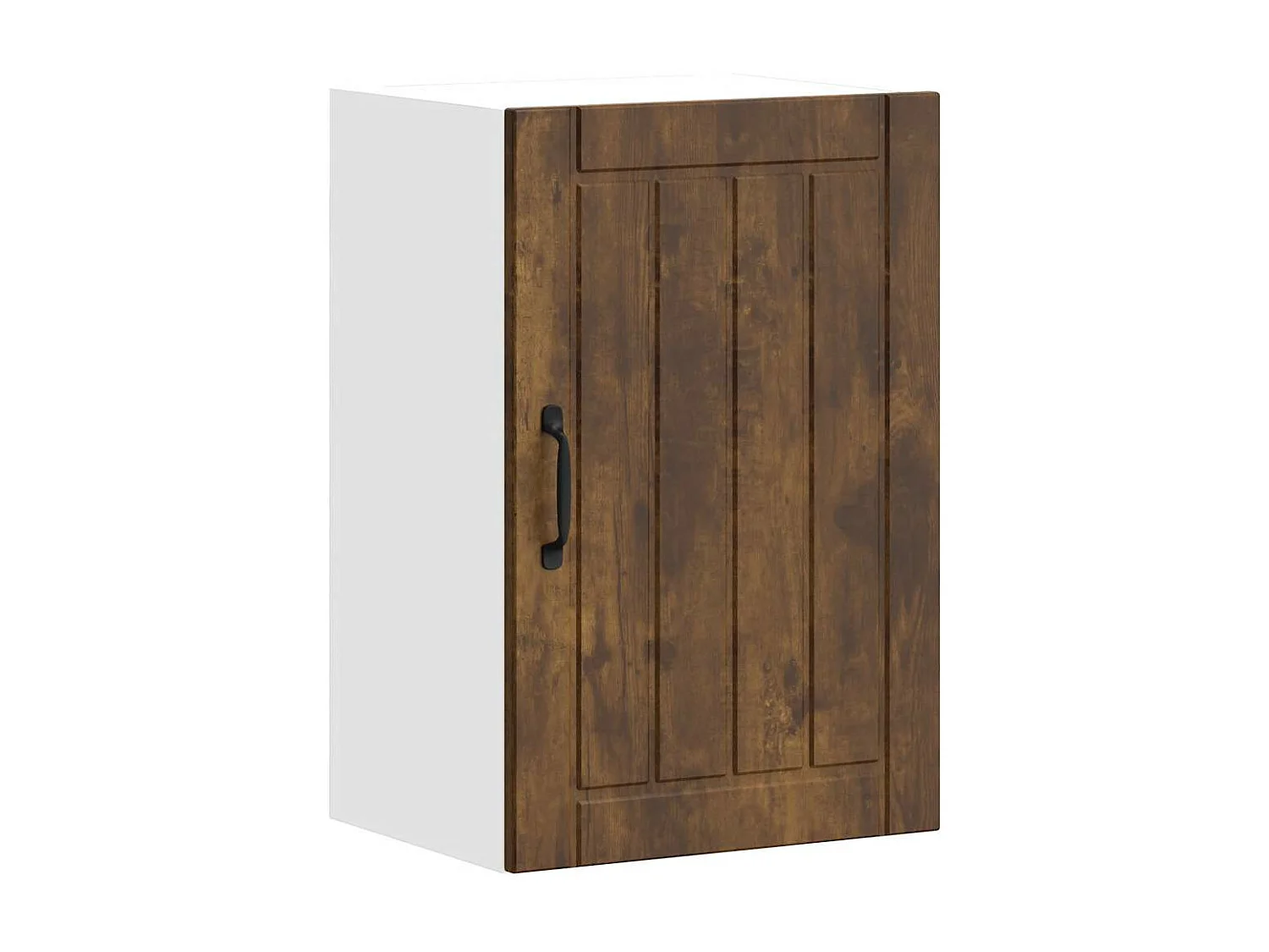 Armoire murale de cuisine Lucca chêne fumé bois ingénierie