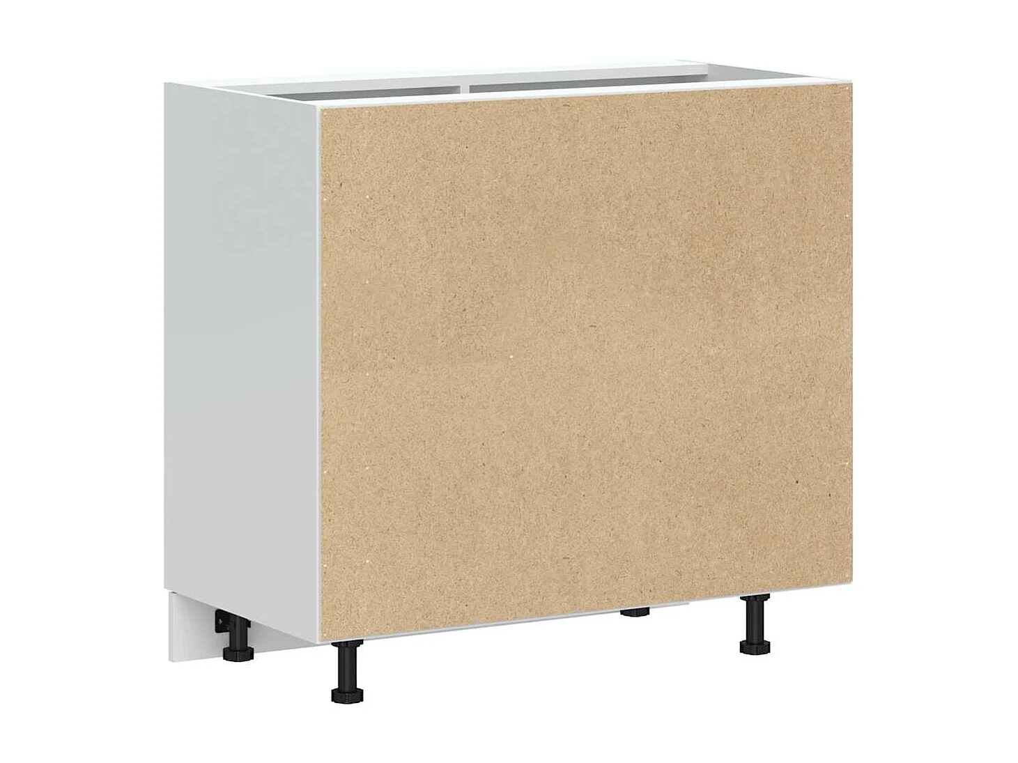 Mueble bajo de lavabo de madera antigua de madera de ingeniería