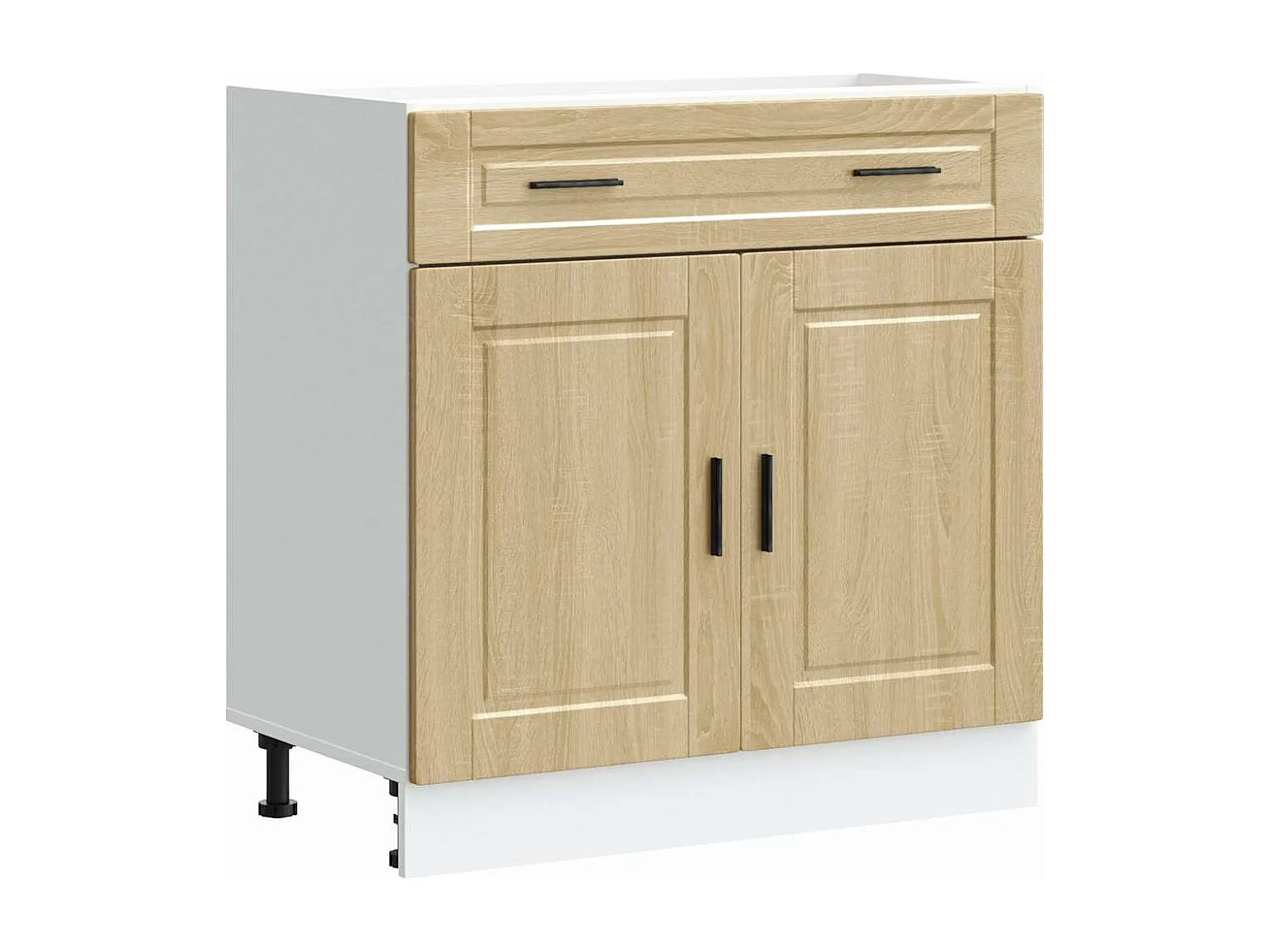 Mobile cucina Porto in rovere Sonoma, legno ingegnerizzato