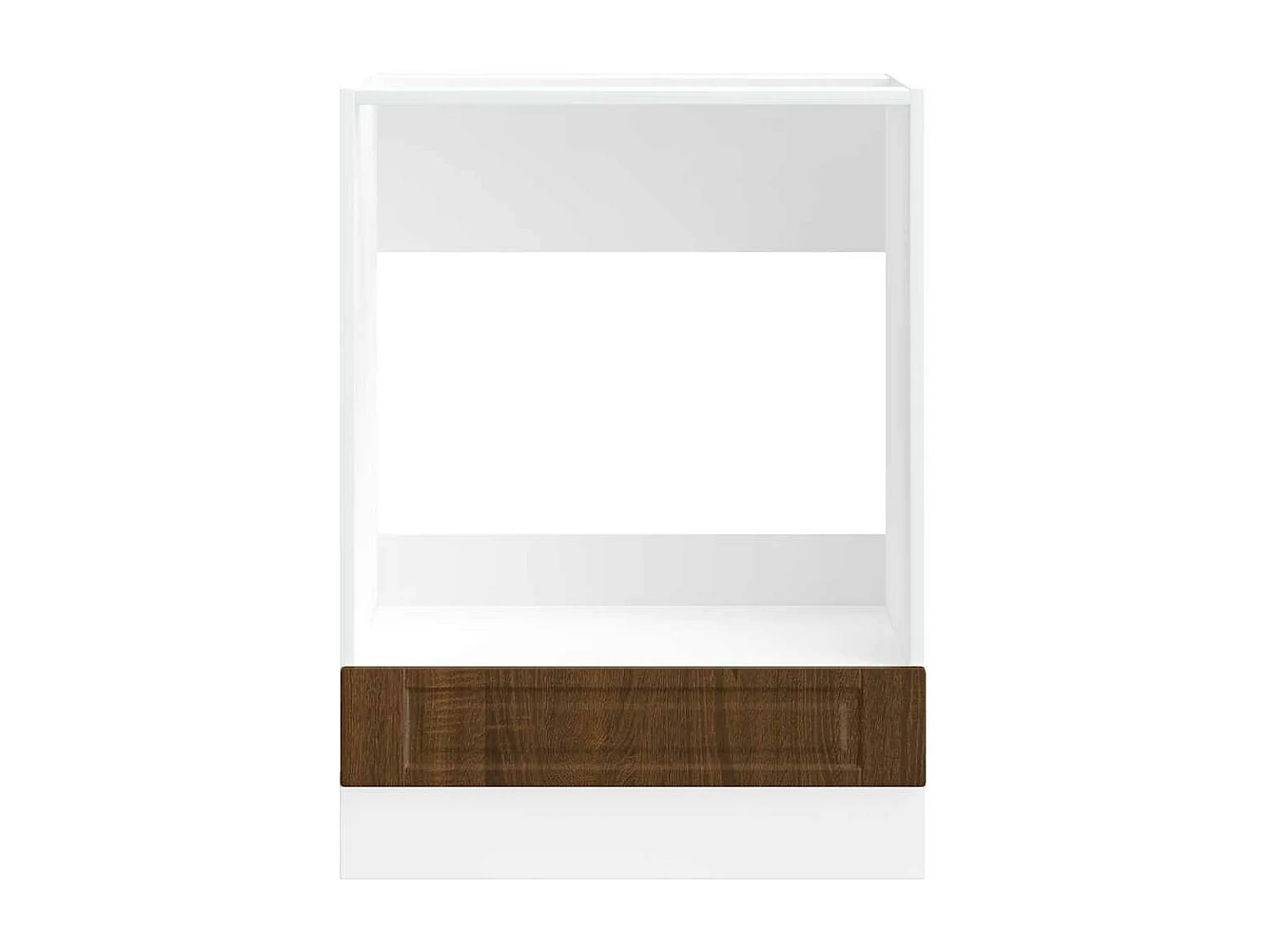 Mobile forno Porto in rovere marrone, legno ingegnerizzato