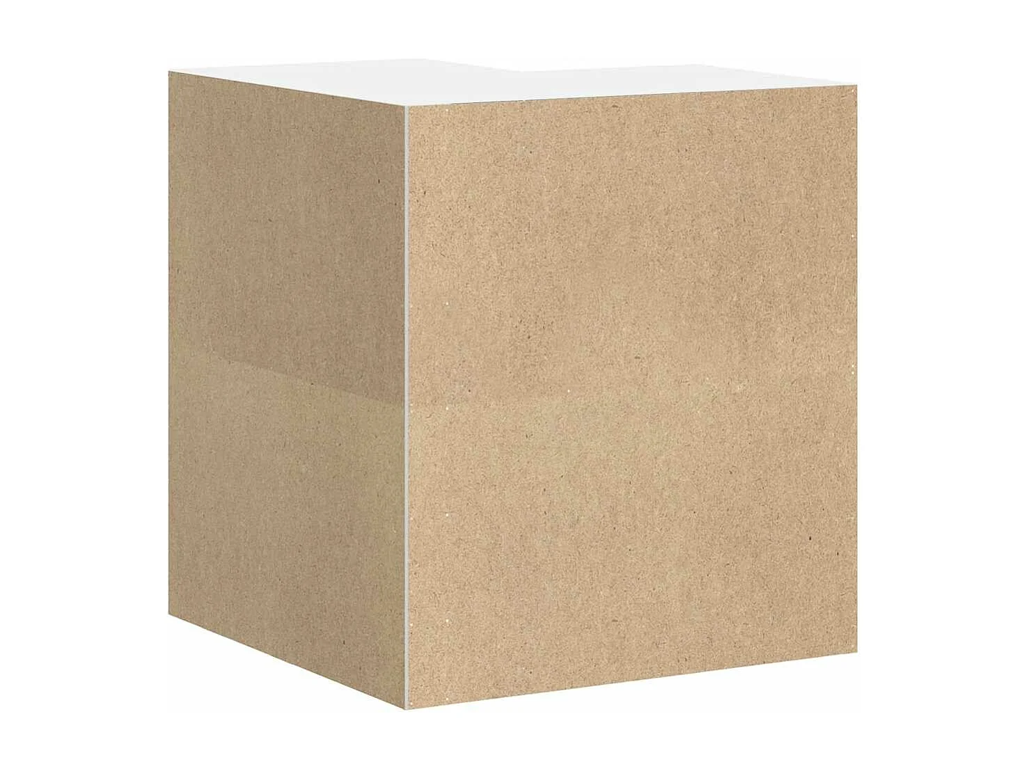 Armoire murale d'angle de cuisine Kalmar chêne fumé