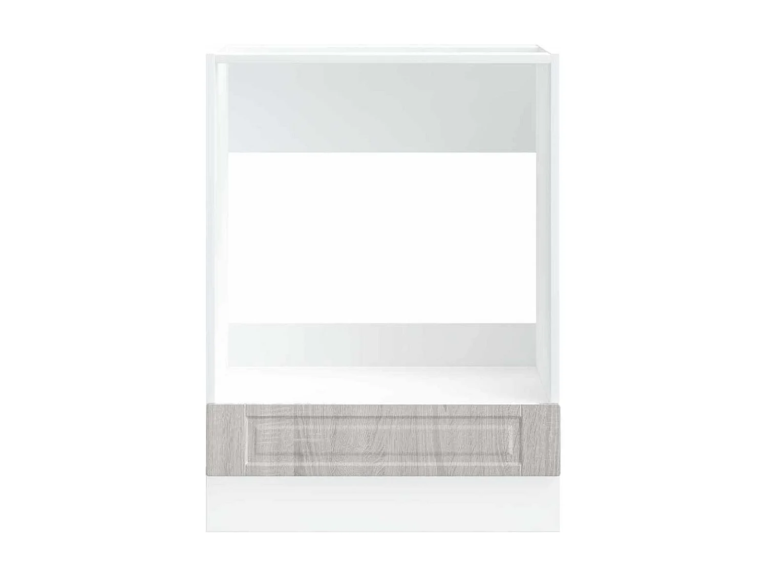 Armoire à four Porto sonoma gris bois d'ingénierie