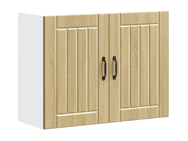 Armoire murale de cuisine Lucca chêne sonoma bois ingénierie