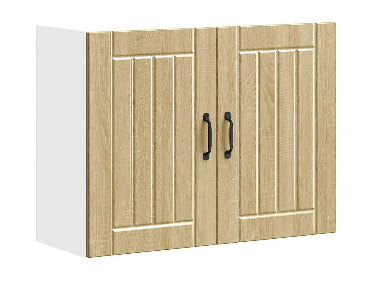 Armoire murale de cuisine Lucca chêne sonoma bois ingénierie