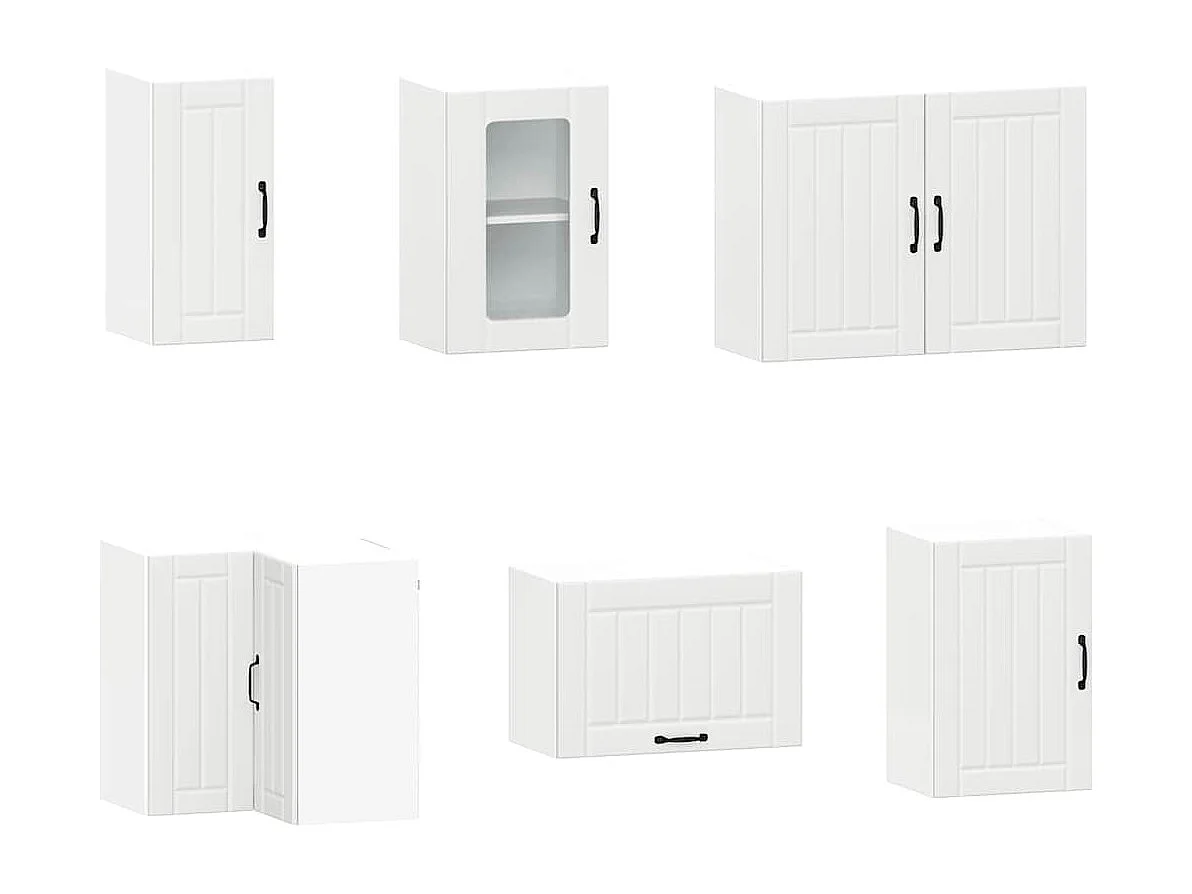 Lucca 11-teiliges Küchenschrank-Set aus Holzwerkstoff