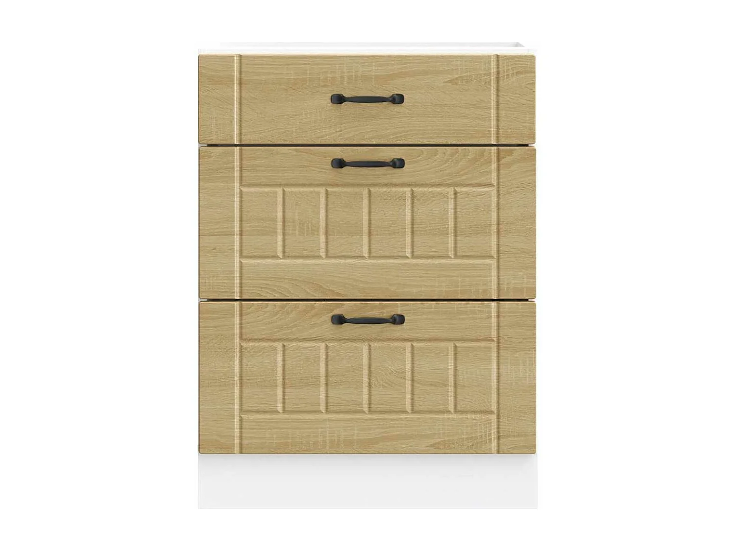 Armoire de cuisine Lucca chêne sonoma bois ingénierie