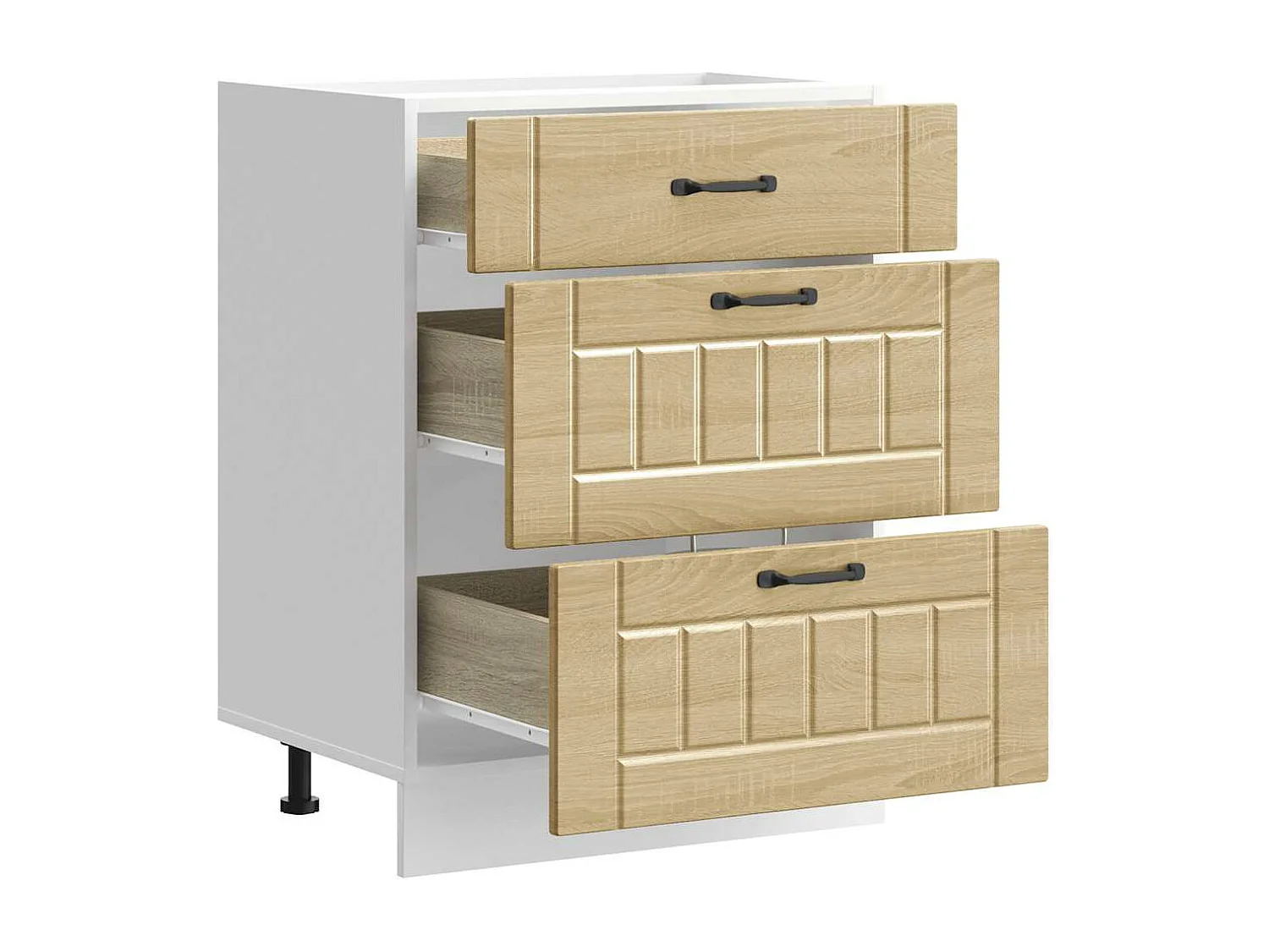 Armoire de cuisine Lucca chêne sonoma bois ingénierie