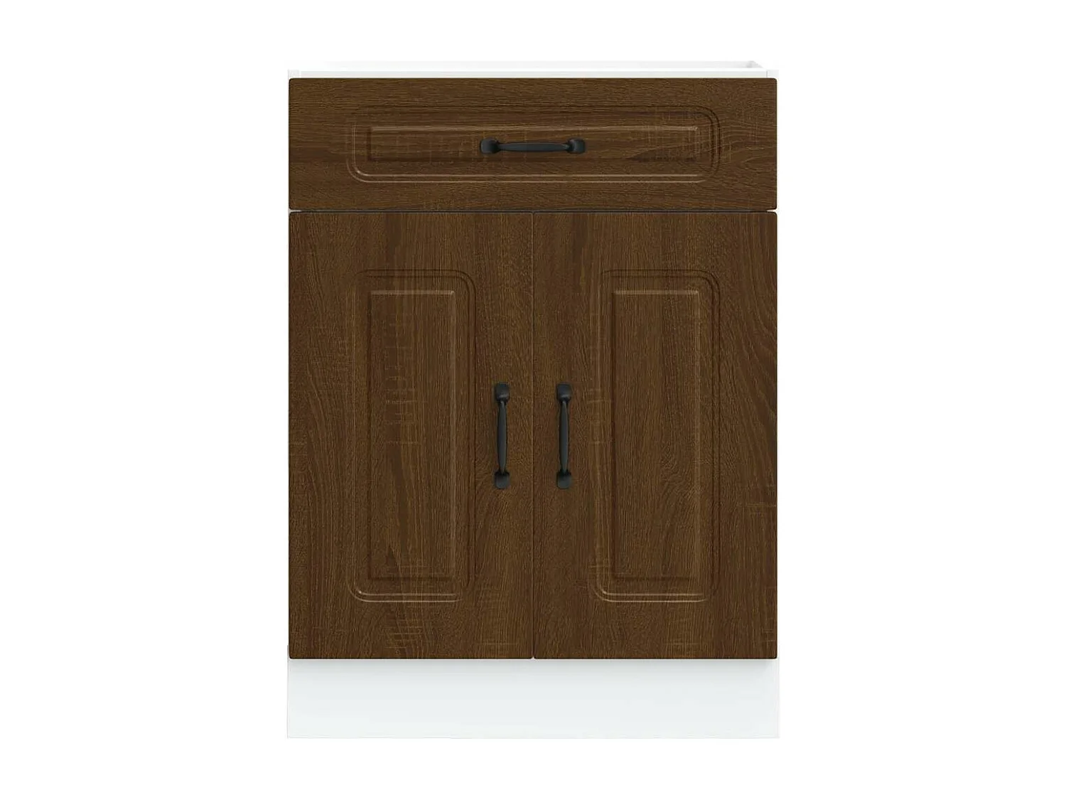 Armoire de cuisine Kalmar chêne marron bois d'ingénierie
