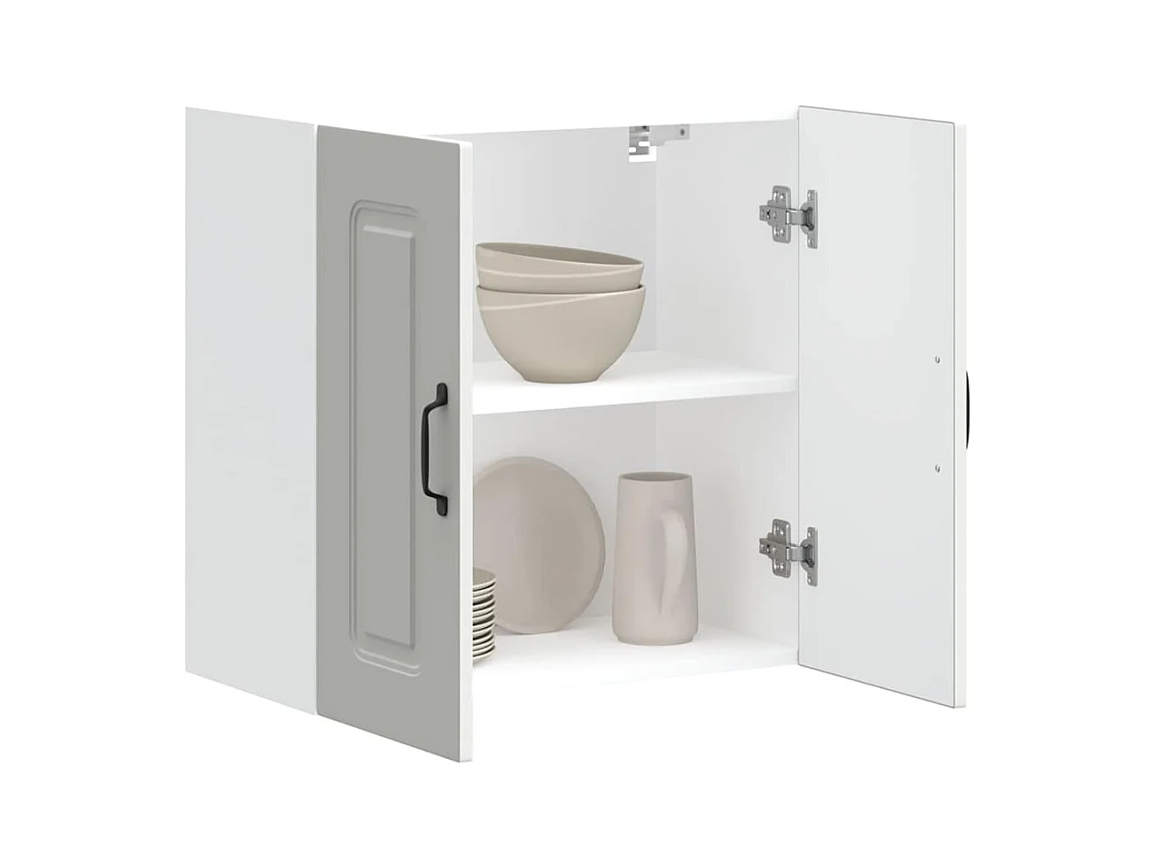 Mobile da cucina in legno ingegnerizzato bianco Kalmar