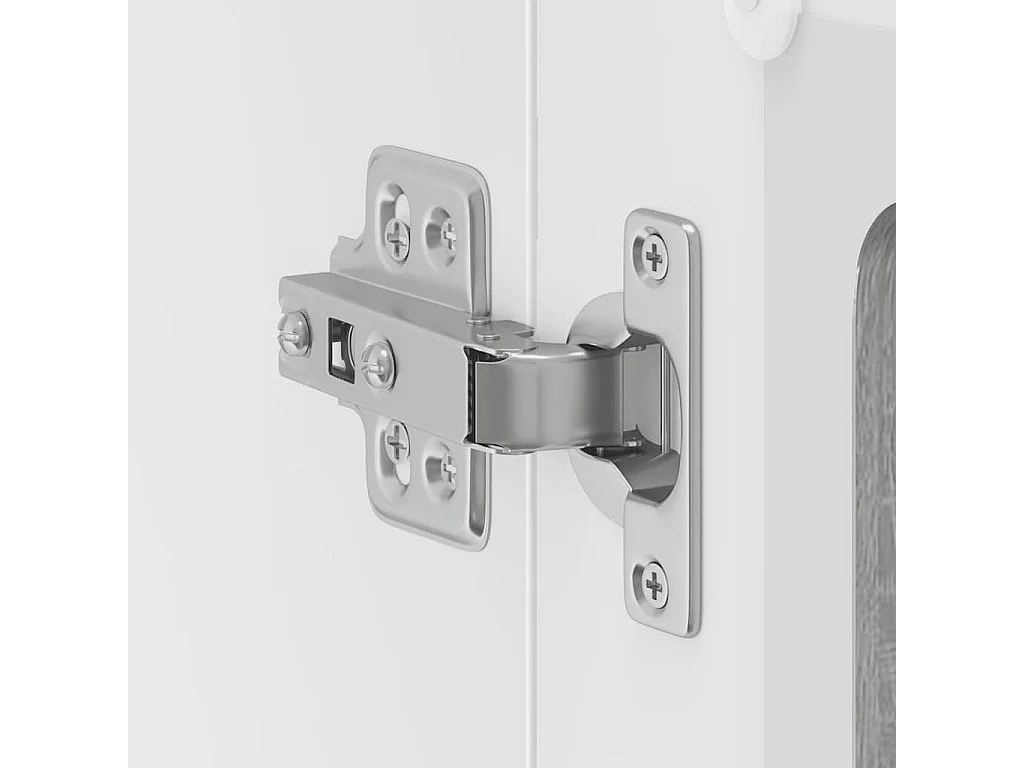 Mobiletto da cucina Lucca Sonoma Grey con anta in vetro