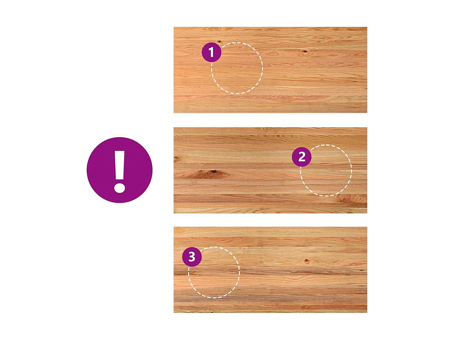 Mesa de bar retangular em madeira maciça de carvalho marrom claro