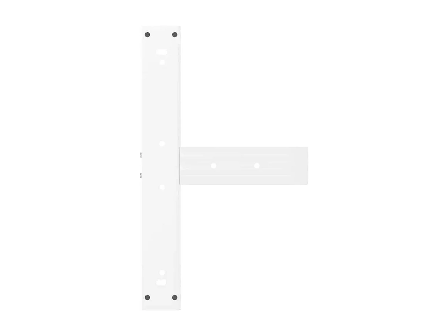 Table de bar et bord vivant bois de chêne massif rectangulaire