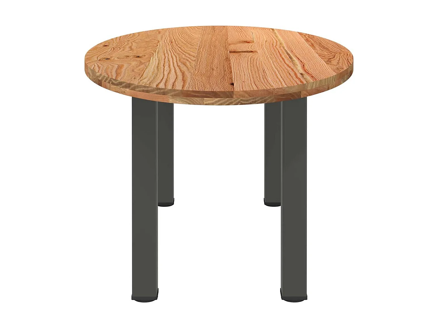 Table à manger 220x100x74 cm bois de chêne massif ovale