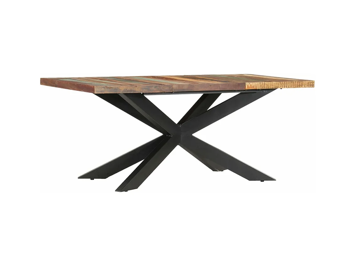 Esstisch 180x90x76cm Massiv Altholz