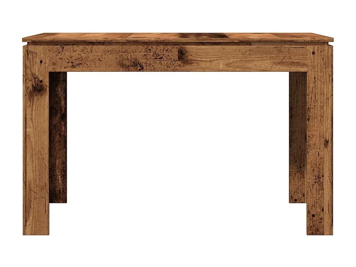 Tavolo da pranzo in legno vecchio 120x60x76 cm in legno ingegnerizzato