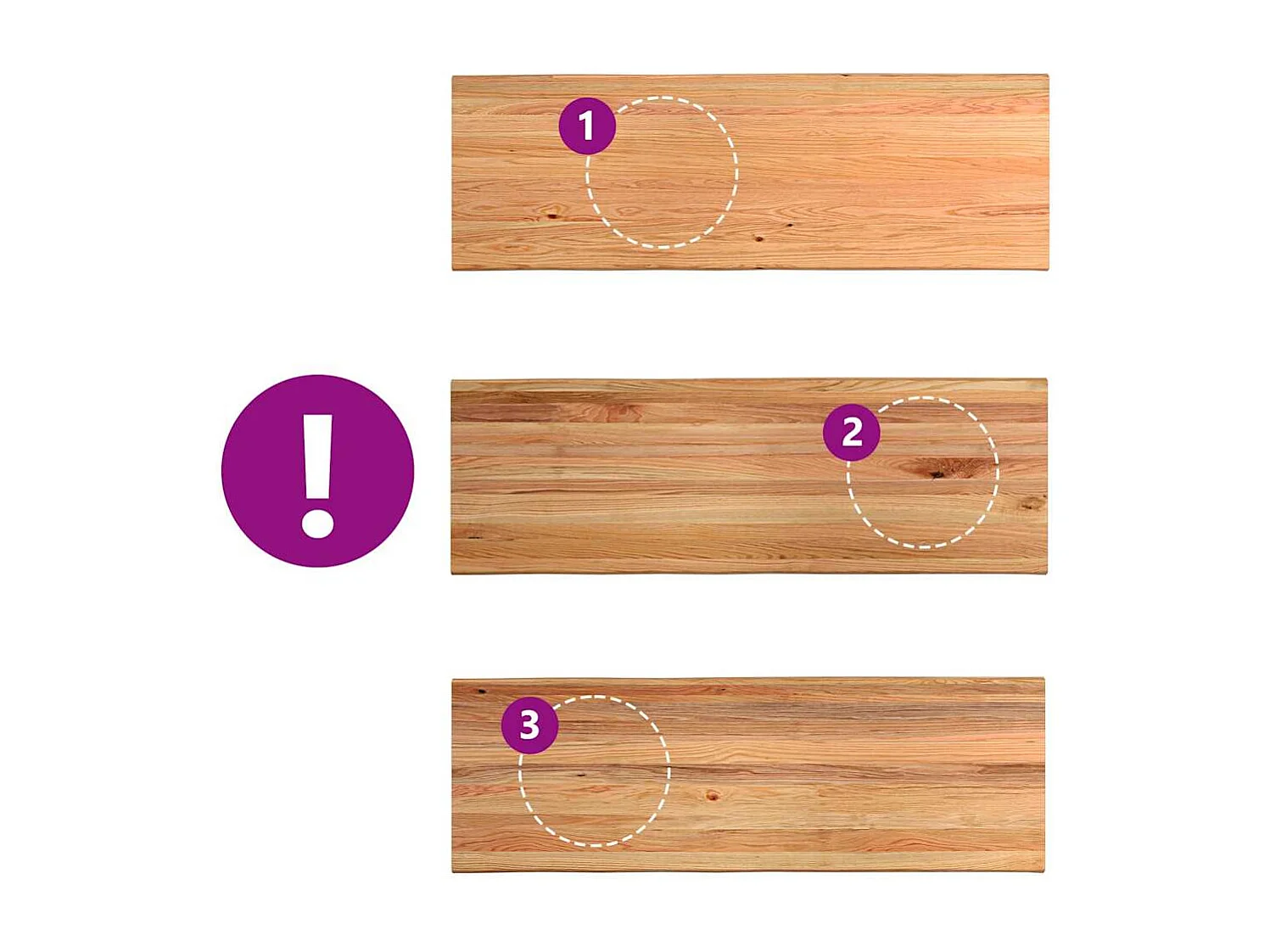 Table à manger avec bord naturel 240x80x74 cm bois massif chêne