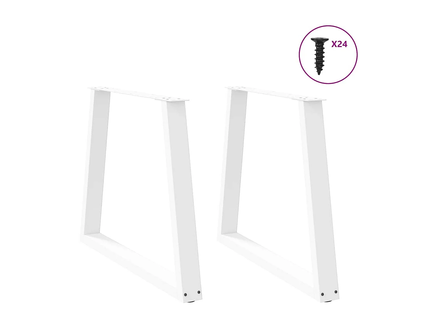 Table à manger marron clair bois de chêne massif rectangulaire