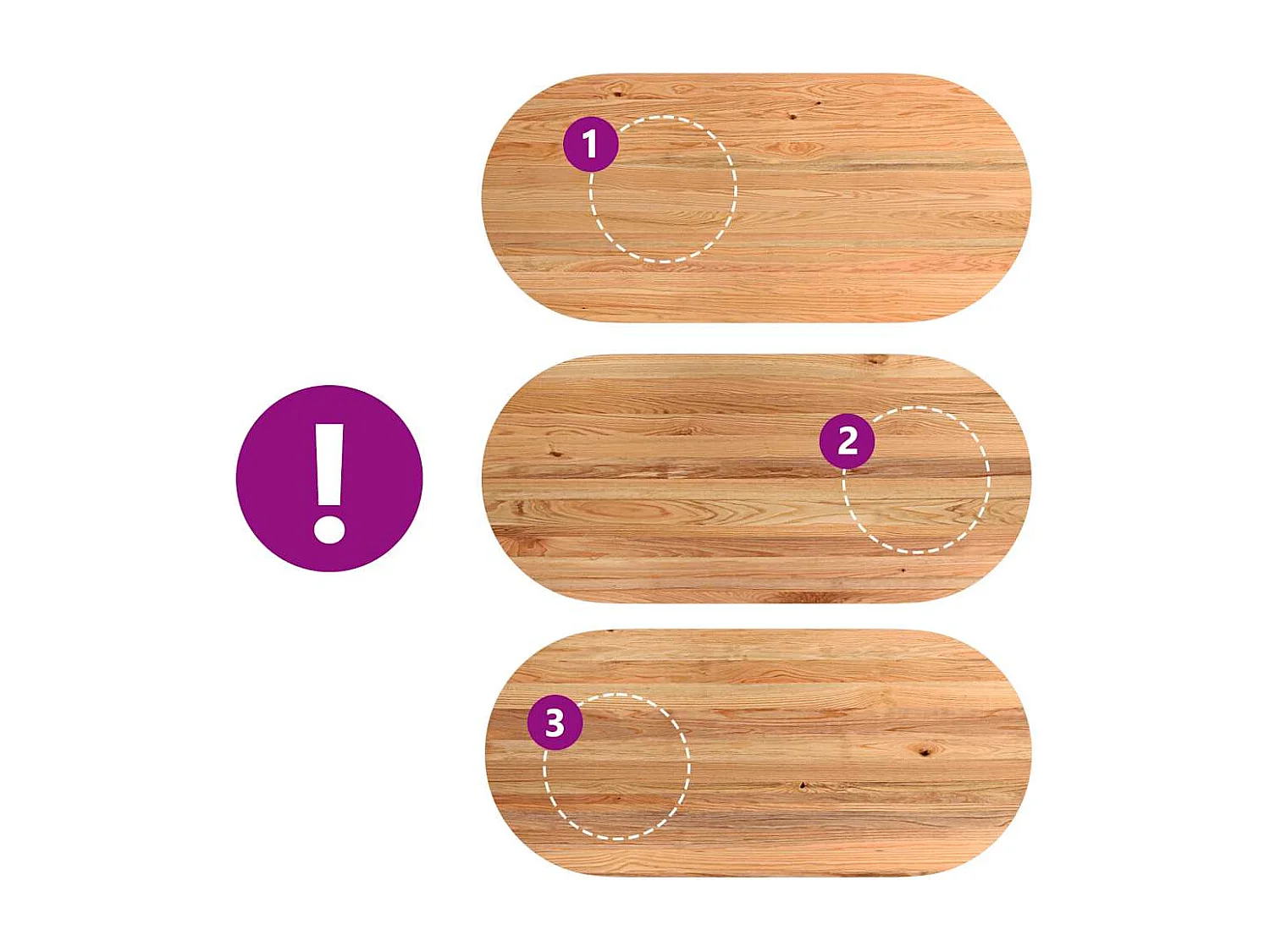 Table à manger 220x100x74 cm bois de chêne massif ovale