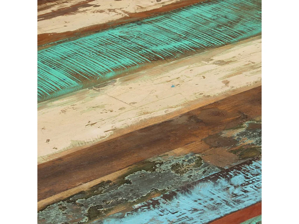 Tavolo da pranzo 82x80x76 cm Legno massello di recupero