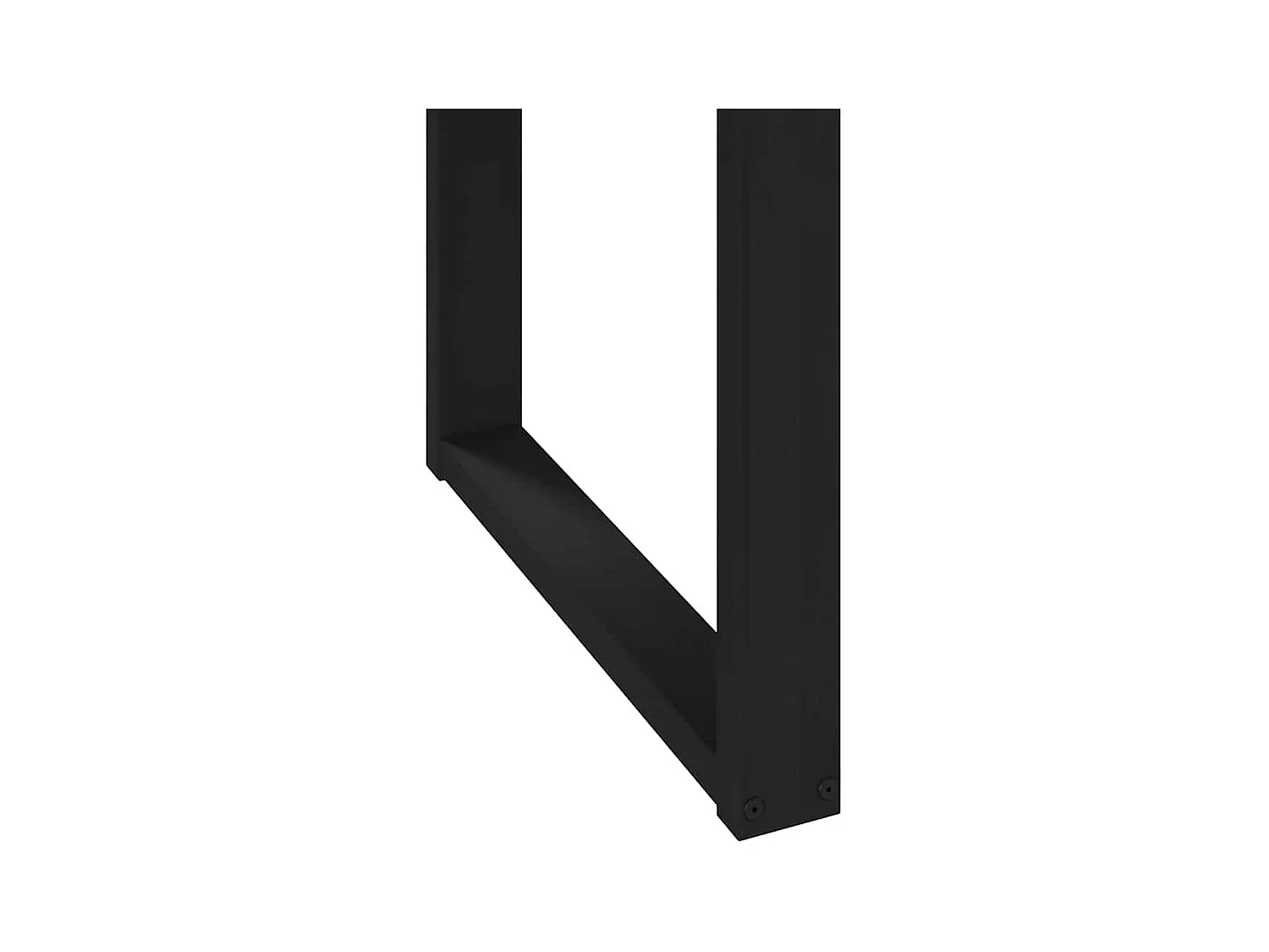 Table à manger NOAIN pieds en forme de U 180x90x75cm massif pin