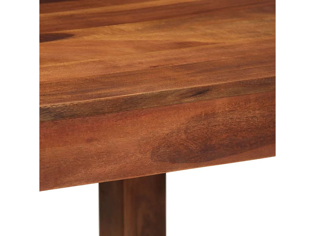 Table de bar 60 x 60 x 107 cm bois massif d'acacia