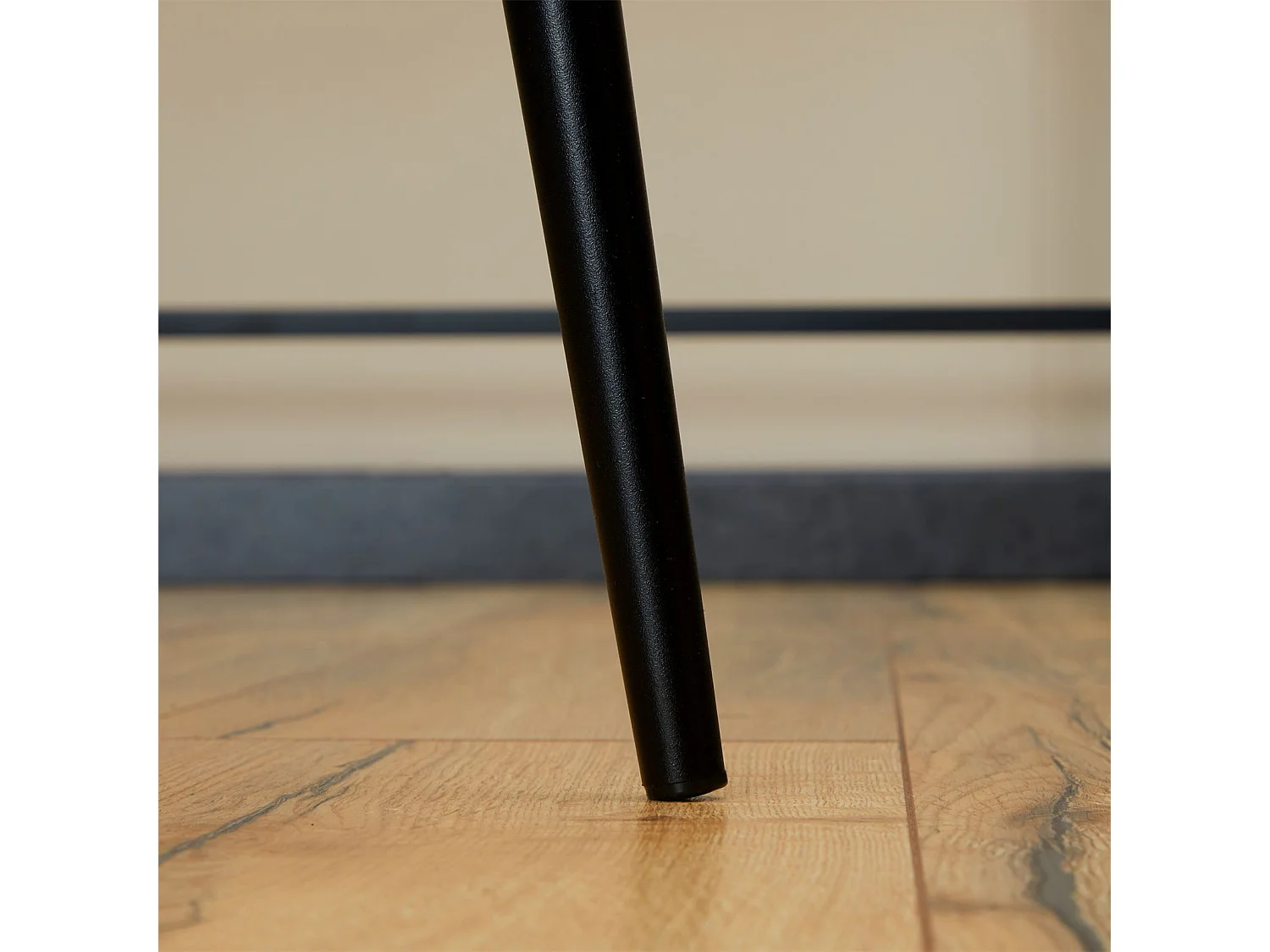 Lot de 2 tabourets de bar IREK chaise haute pour cuisine ou comptoir au design retro, en plastique vert de gris et métal noir