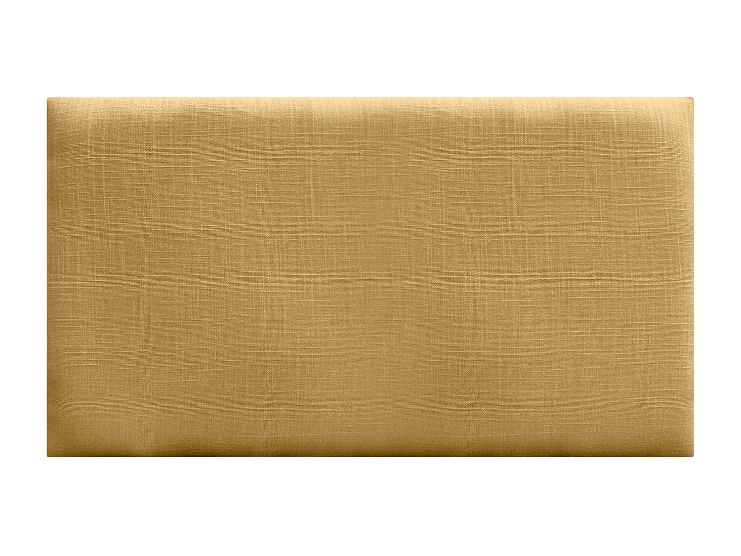 DHOME Ensemble de 8 Panneaux muraux en lin autocollants, absorption acoustique, protection contre les chocs et Têtes de Lit (Moutarde, 50x30cm, x8)