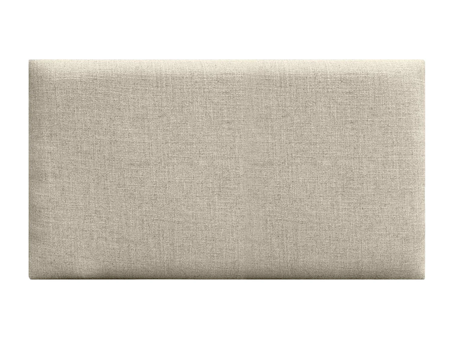 DHOME Ensemble de 6 Panneaux muraux en lin autocollants, absorption acoustique, protection contre les chocs et Têtes de Lit (Beige, 50x30cm, x6)