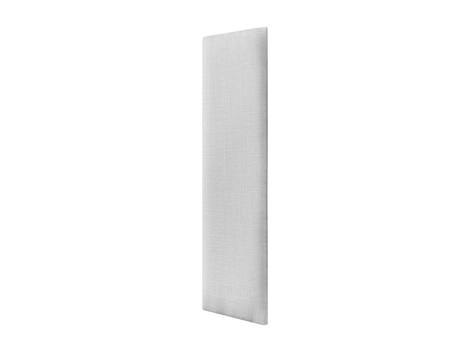DHOME Conjunto de 1 Painel Estofado em Linho Pack Autoadesivo para Parede Acústico Absorvente Proteção contra Impactos (Blanco, 60x20cm, x1)