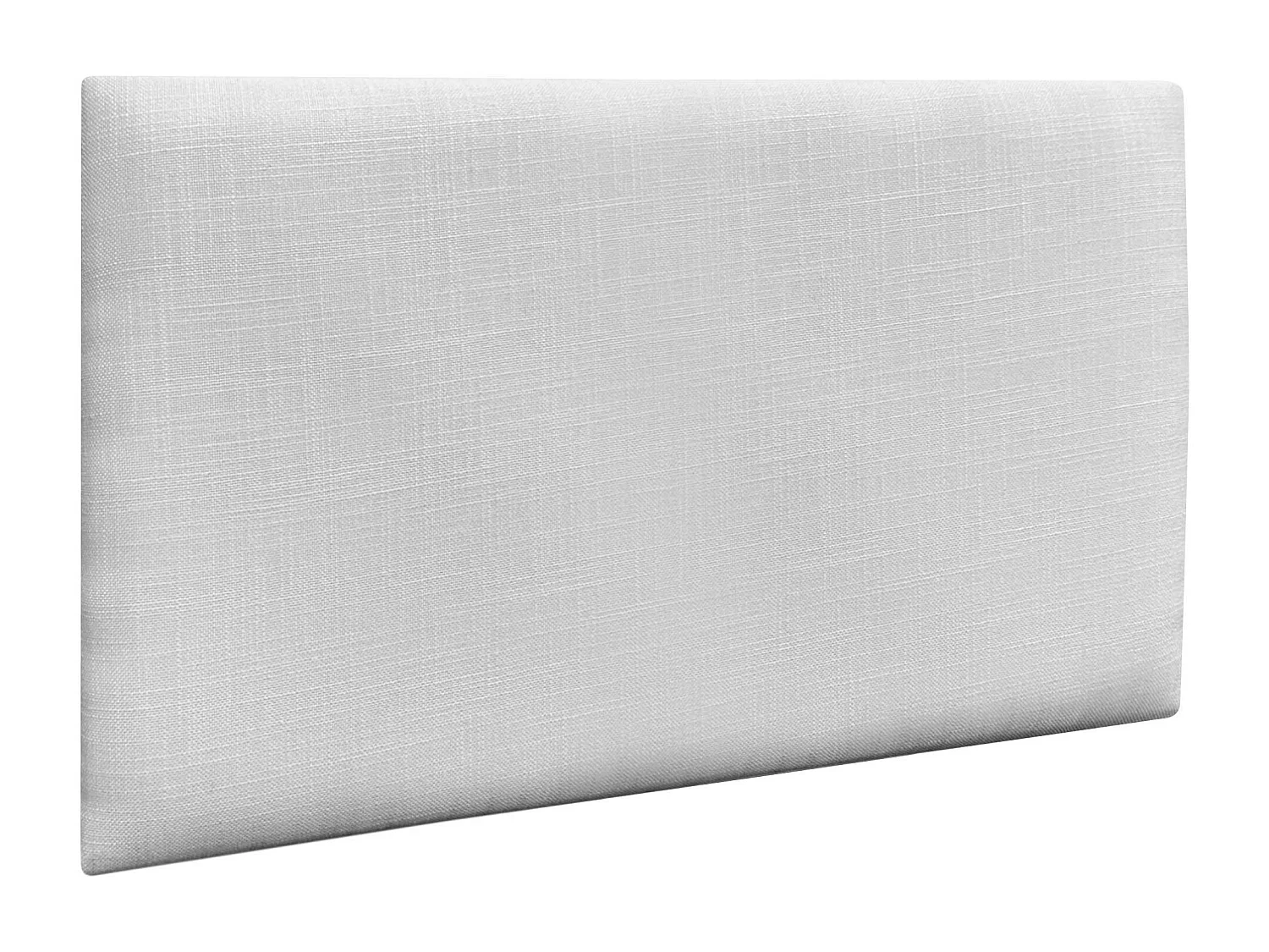 DHOME Ensemble de 1 Panneau mural en lin autocollant, absorption acoustique, protection contre les chocs et têtes de lit (Blanc, 50x40cm, x1)