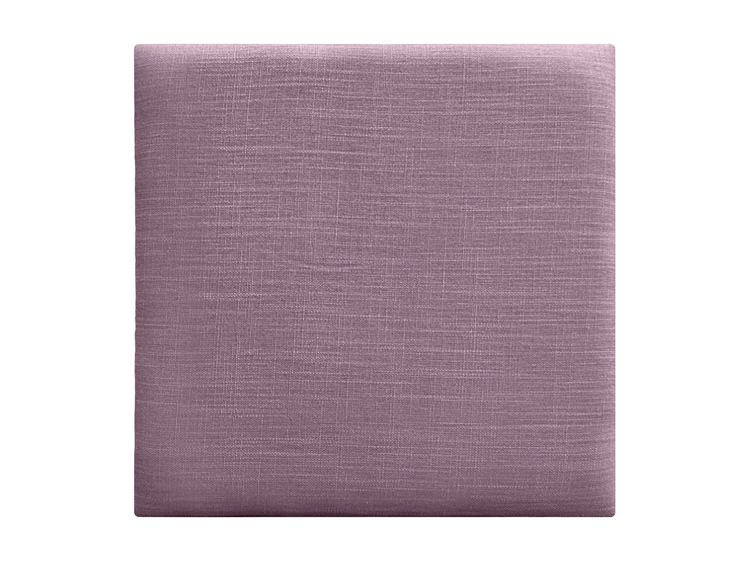 DHOME Ensemble de 8 Panneaux muraux en lin autocollants, absorption acoustique, protection contre les chocs et Têtes de Lit (Lilas, 50x50cm, x8)