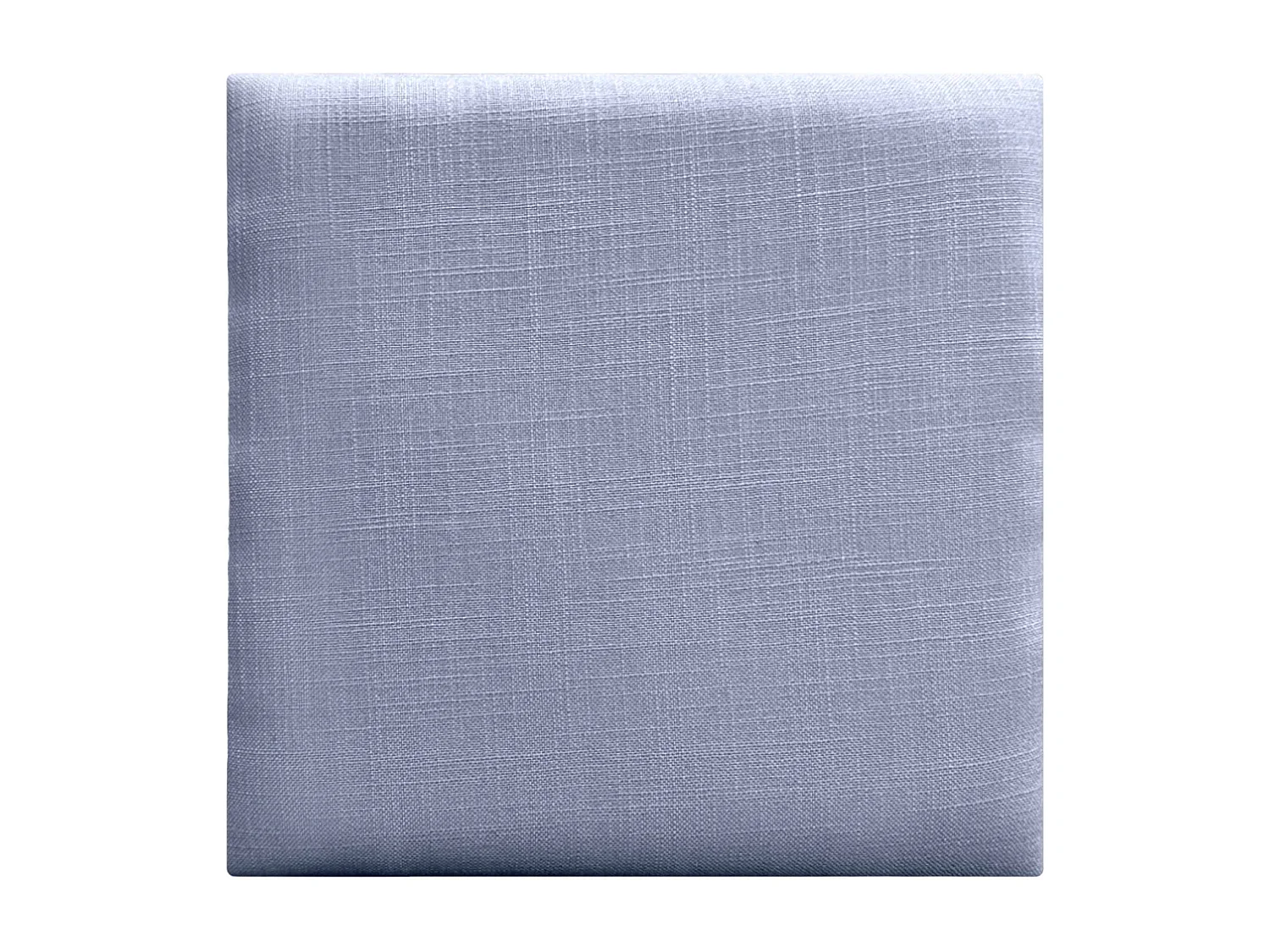 DHOME Ensemble de 6 Panneaux muraux en lin autocollants, absorption acoustique, protection contre les chocs et Têtes de Lit (Bleu, 50x50cm, x6)