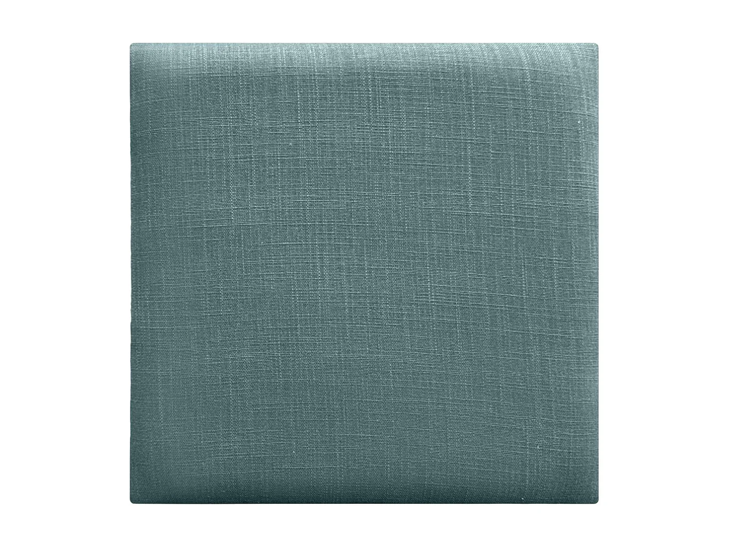 DHOME Ensemble de 6 Panneaux muraux en lin autocollants, absorption acoustique, protection contre les chocs et Têtes de Lit (Turquoise, 60x60cm, x6)