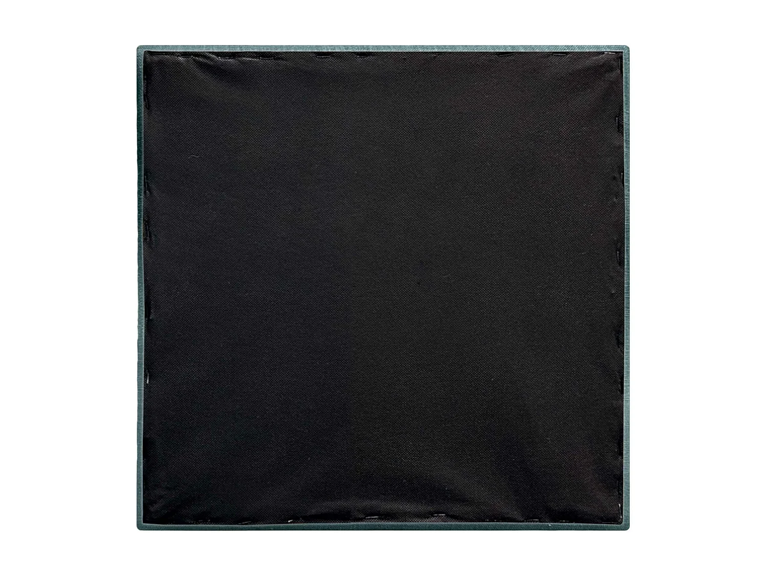 DHOME Set van 8 gestoffeerde linnen panelen – Zelfklevende wandpanelen, geluidsabsorberend, schokbescherming, hoofdbord (Turkoois, 50x50cm, x8)