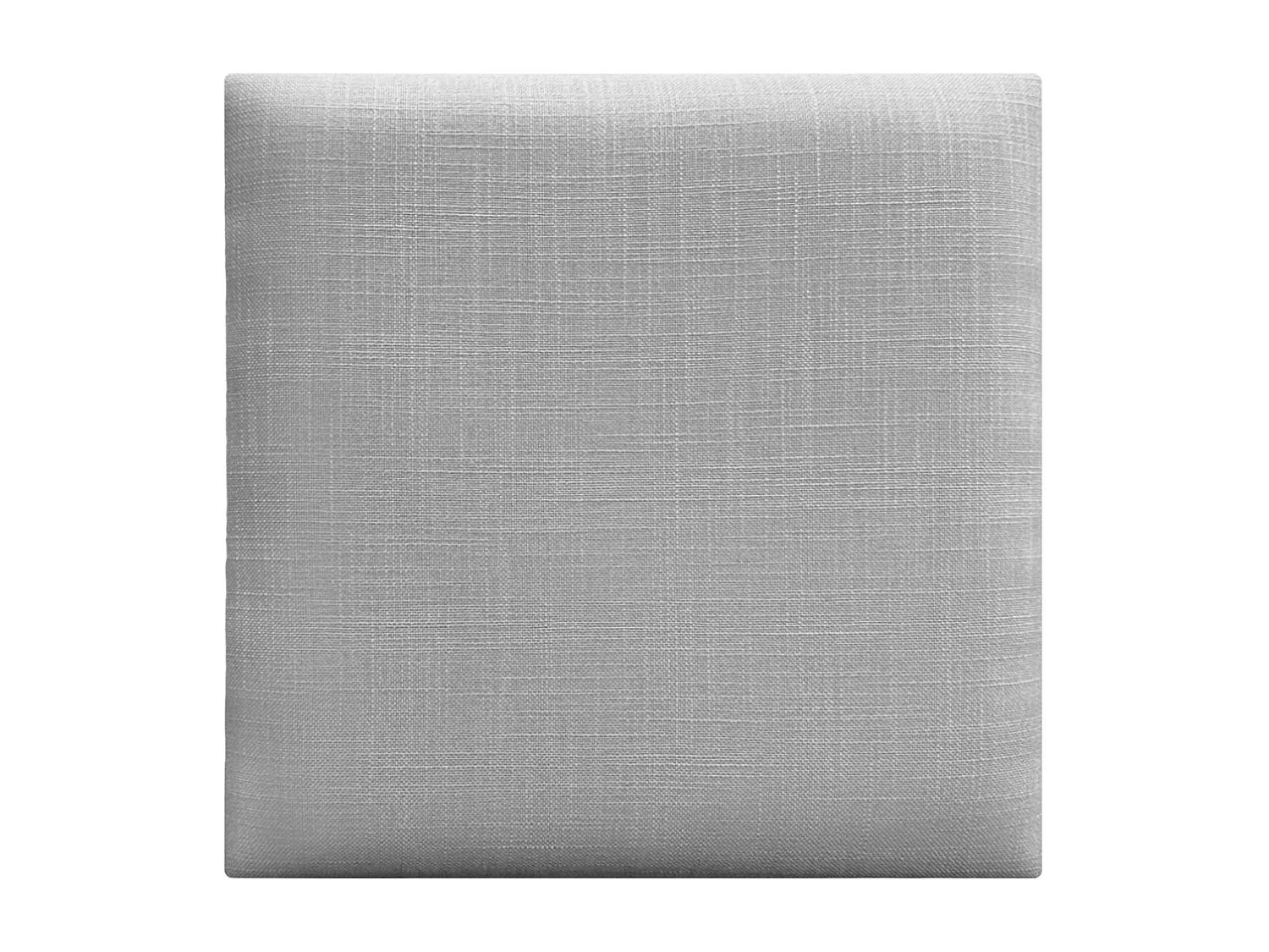DHOME Ensemble de 6 Panneaux muraux en lin autocollants, absorption acoustique, protection contre les chocs et Têtes de Lit (Gris Clair, 50x50cm, x6)