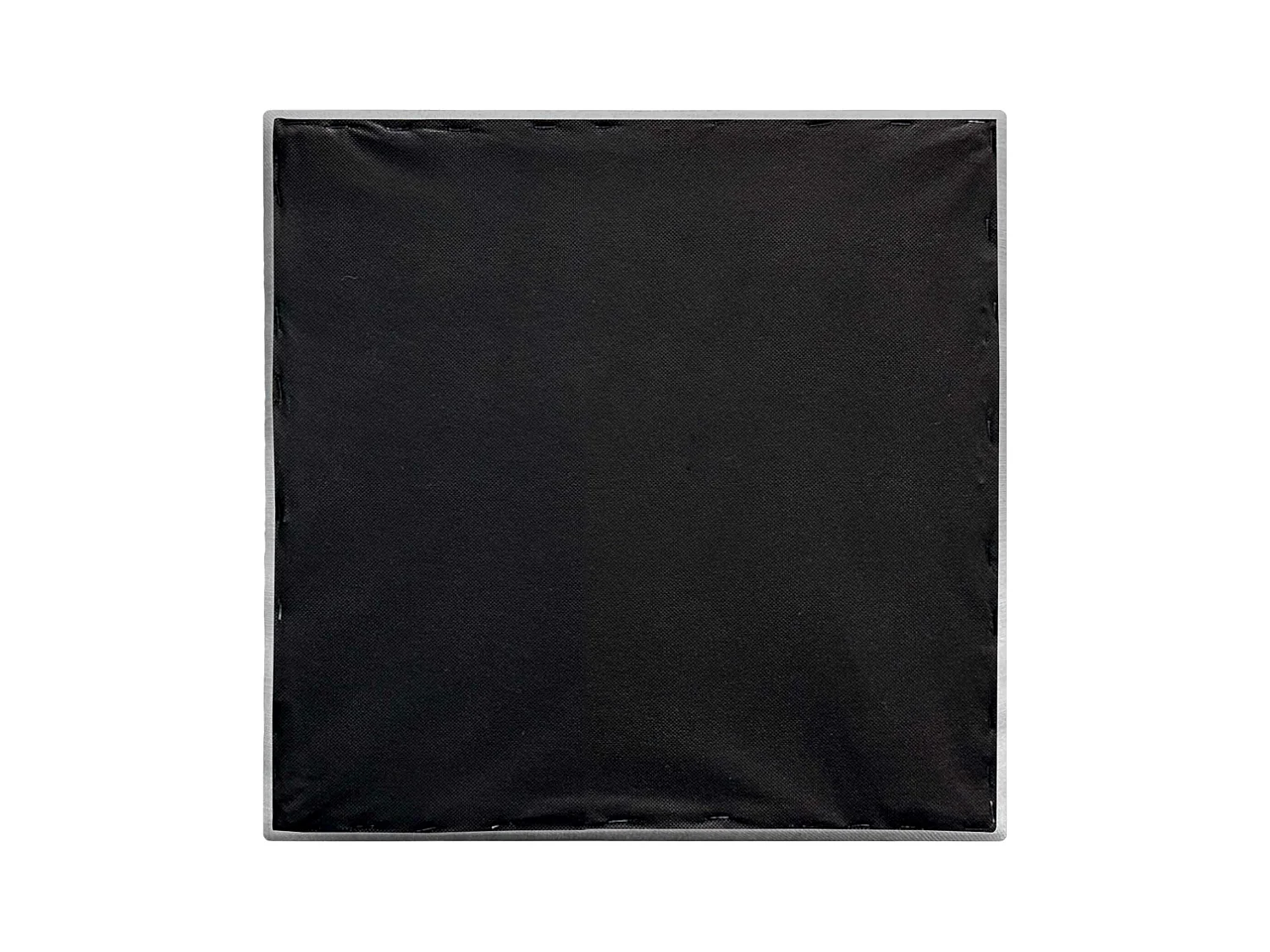 DHOME Ensemble de 8 Panneaux muraux en lin autocollants, absorption acoustique, protection contre les chocs et Têtes de Lit (Blanc, 50x50cm, x8)