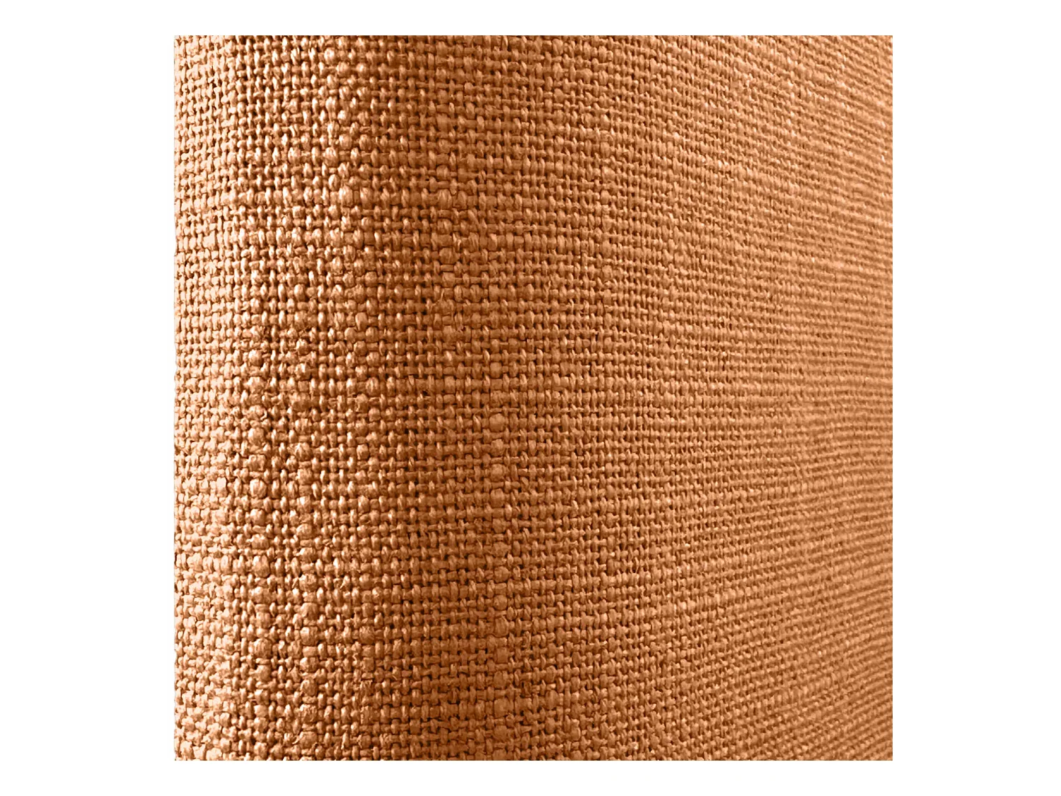 DHOME Ensemble de 6 Panneaux muraux en lin autocollants, absorption acoustique, protection contre les chocs et Têtes de Lit (Orange, 50x50cm, x6)