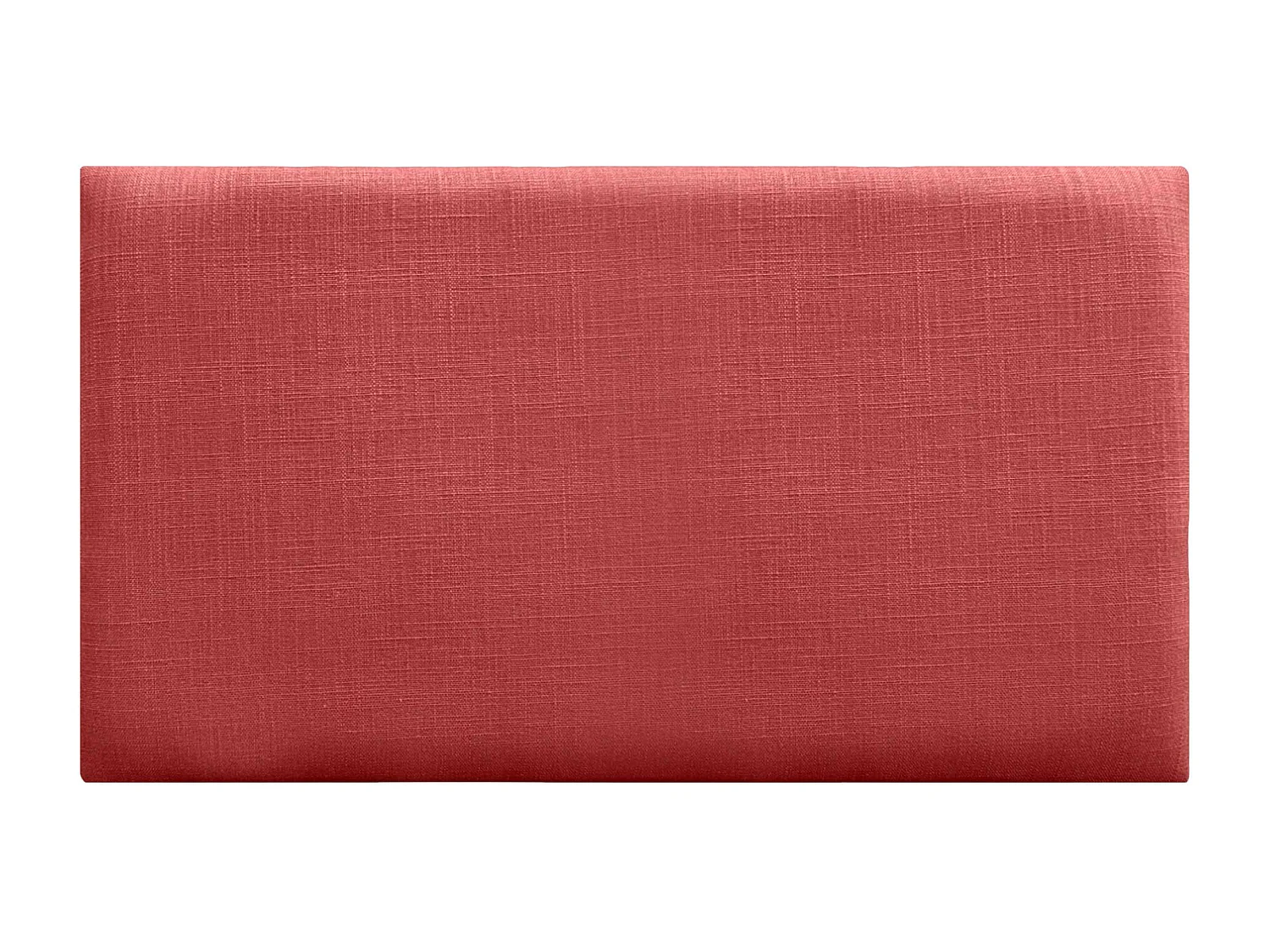 DHOME Ensemble de 8 Panneaux muraux en lin autocollants, absorption acoustique, protection contre les chocs et Têtes de Lit (Rouge, 60x50cm, x8)