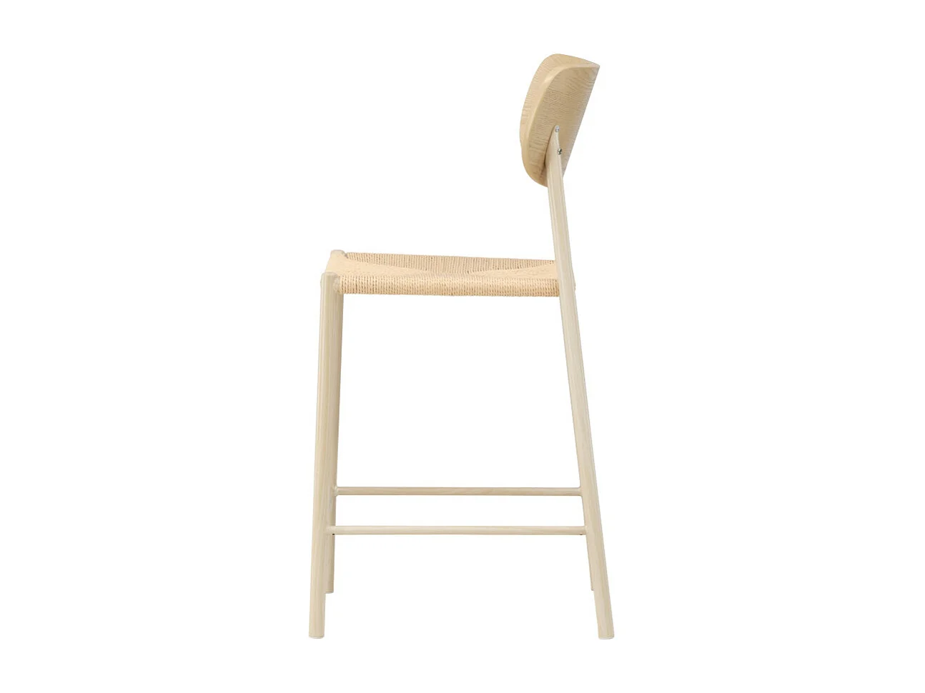 Chaise de Bar Design "Polly" 101cm Beige