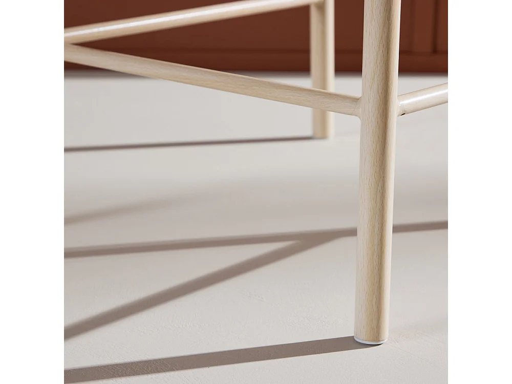 Chaise de Bar Design "Polly" 101cm Beige