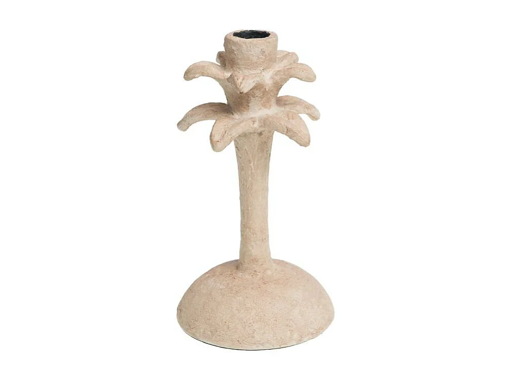 Set de 2 bougeoirs Palmier