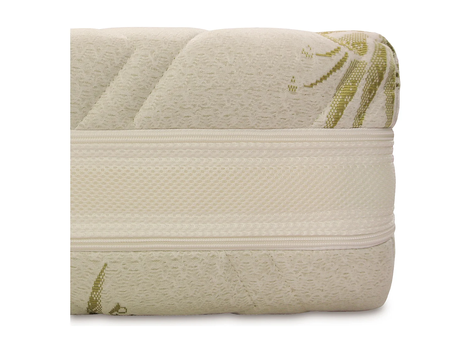 Materasso Memory Foam 15&plus;5 cm Sfoderabile Aloe Vera Matrimoniale misura 140x200 cm