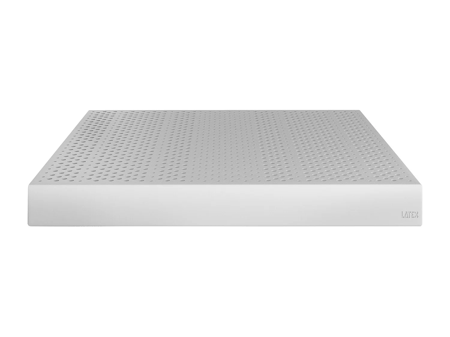 Materasso Lattice Alto 20 cm Lattice 100% 18 cm con Fodera Aloe Vera Piazza e mezza misura 120x190 cm