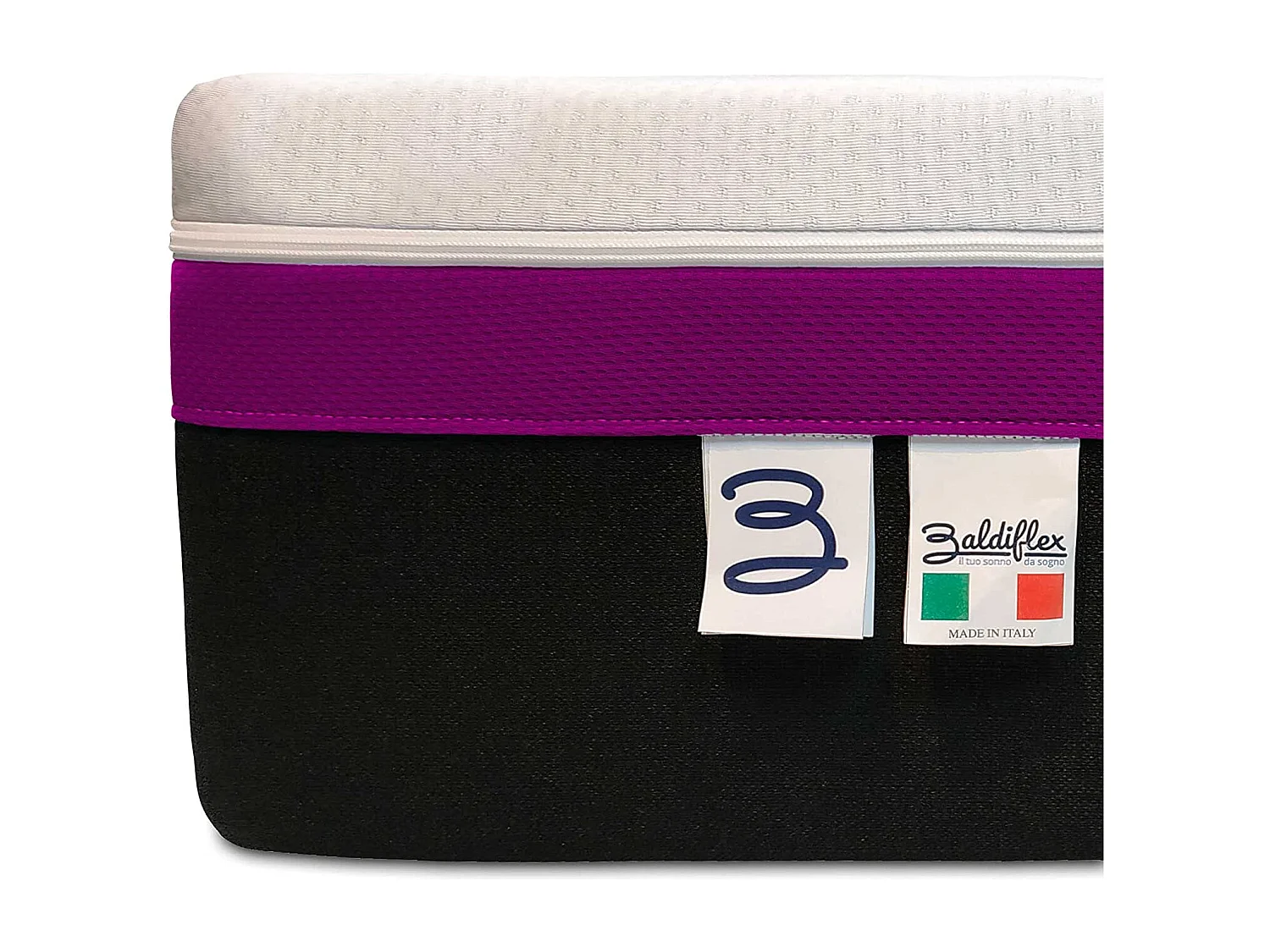 Materasso Memory e Gel Alto 25 cm HiGel Extra Fresco con Fodera Sfoderabile, Matrimoniale misura 160x190 cm